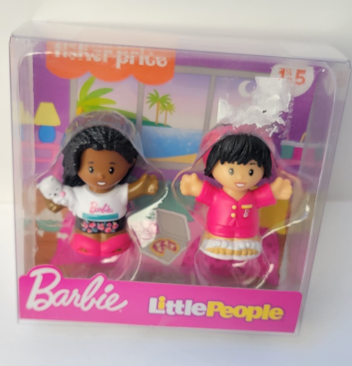 NEW Barbie Little People Sleepover Figure Pack Fisher-Price