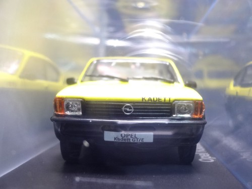 Opel Kadett GT/E 1976 Yellow 1/43 Scale Box Mini Car Display Diecast Vol 274 - Picture 2 of 12