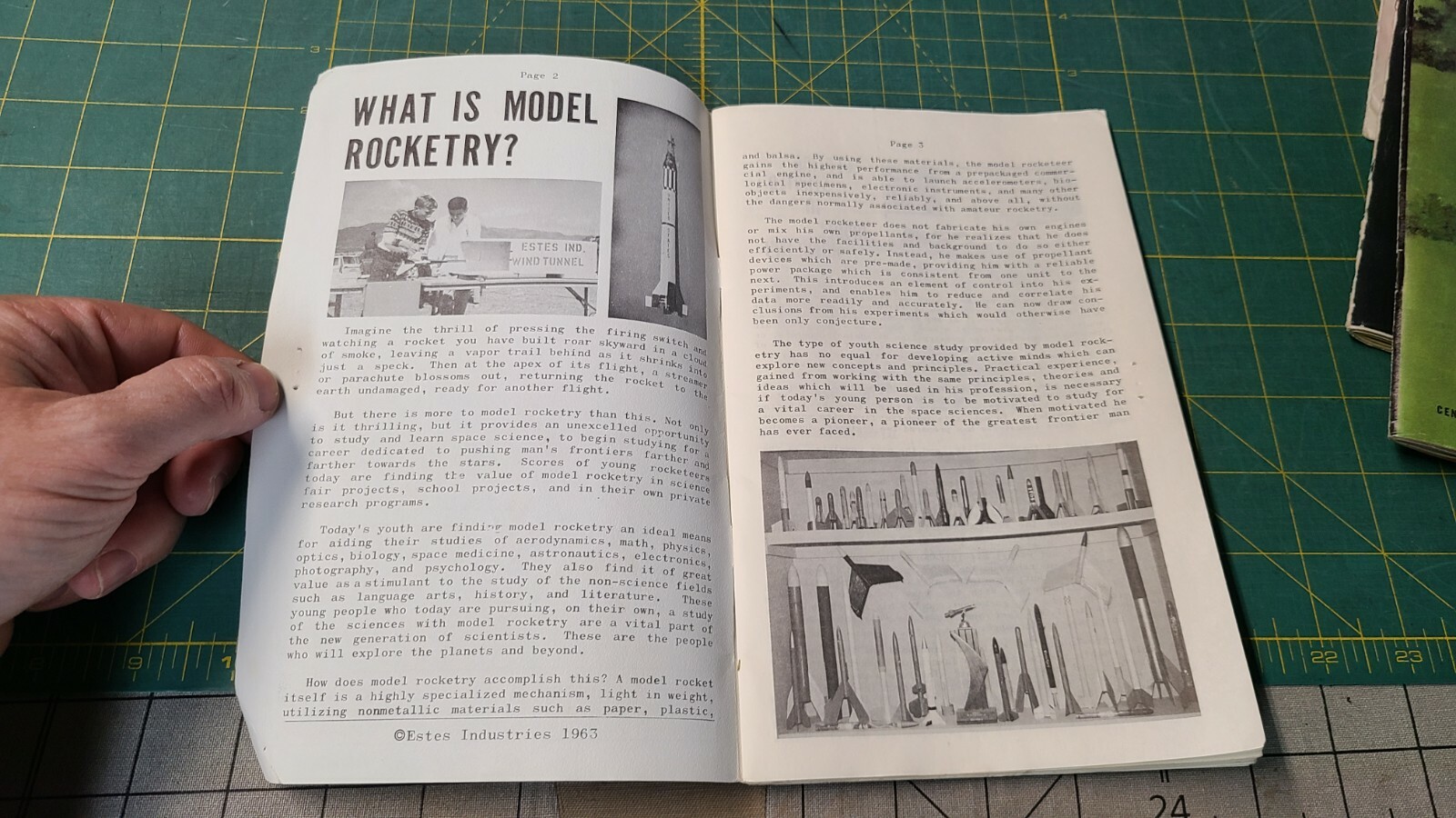 Vintage Estes Rocket Catalog 641 Model Rocketry 1964 Copyrighted 1963