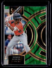 2024 Select Premier Level Prizms Green Flash #21 Homer Bush Jr.