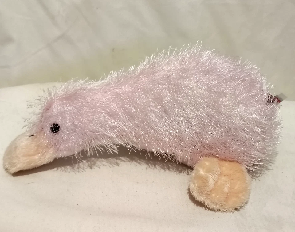 Ganz Webkinz Pink Googles Duck Billed Plush Platypus No Code Retired 11"HM 208 - Image 4 of 4