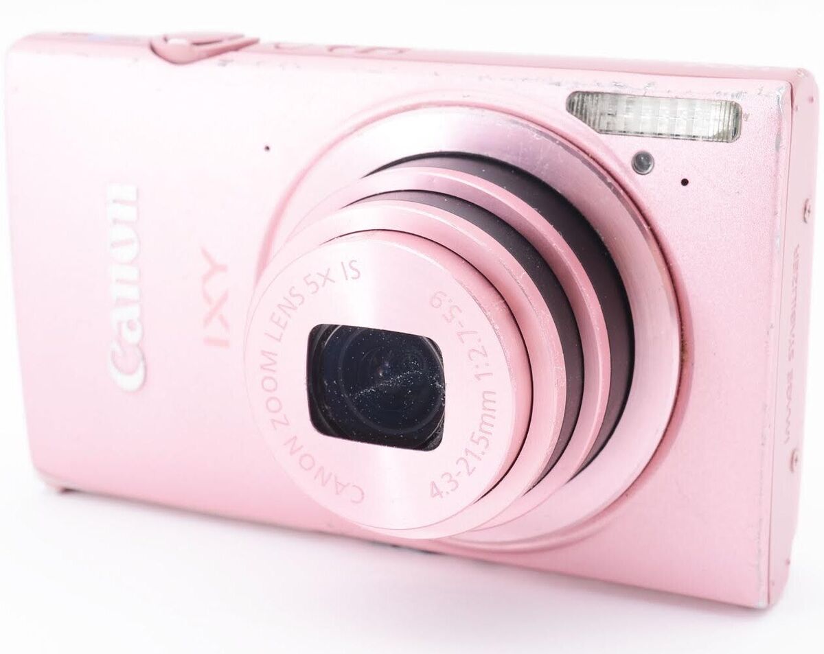 Canon IXY 420F 420 F ELPH 320 HS IXUS 240 HS Light Pink Made In Japan