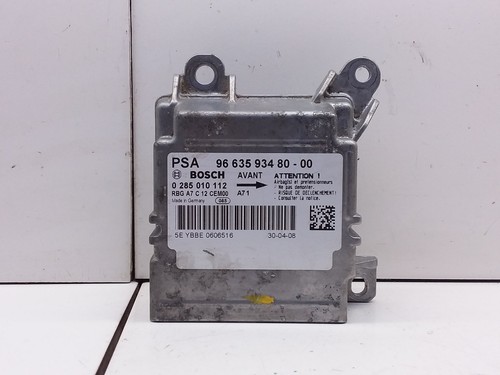 PEUGEOT 207 Airbag Steuergerät 966359359348000 0285010112 9663593593480 2008