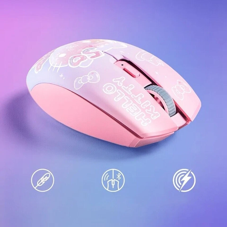 Razer x Sanrio Hello Kitty Orochi V2 Wireless Bluetooth Gaming Mouse - Image 4 of 4