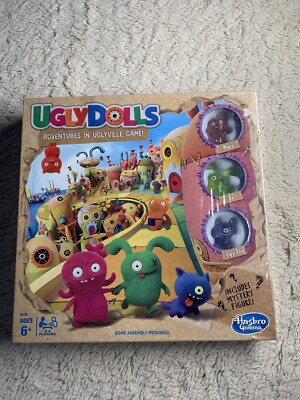 Hasbro Gaming Ugly Dolls Adventure In Uglyville Board Game New/Sealed Ages  6+