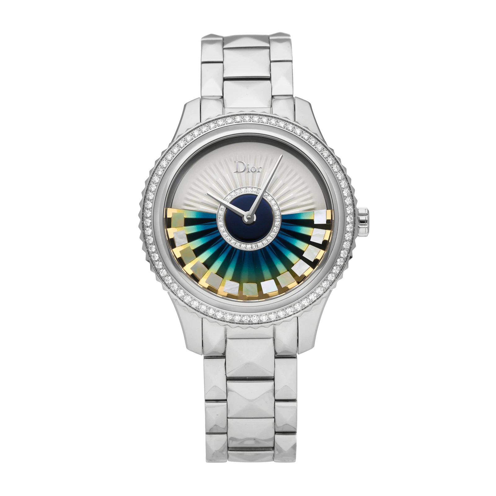 Montre automatique pour femme Christian Dior Grand Bal en acier inoxydable 36 mm CD153B10M003