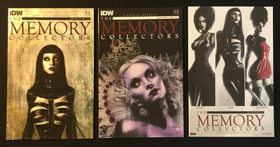 Memory Collectors 1 2 3 Variant David Stoupakis SET Menton3 Fetish Models IDW NM