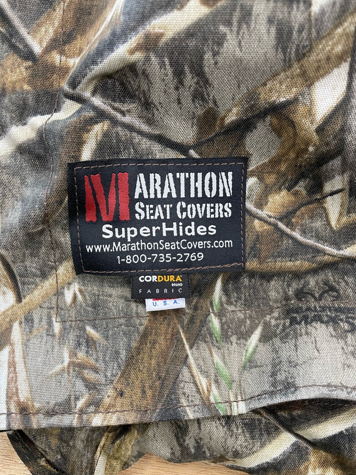 Marathon Seat Covers Super Hides, Fits 2003 Chevy Silverado Ext Cab 4x4