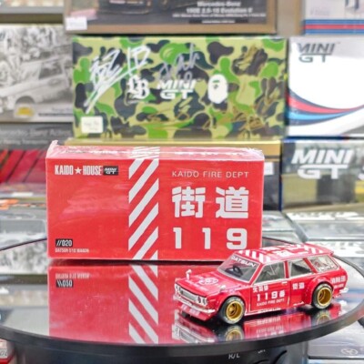 CHASE CAR - Kaido House x Mini GT Datsun 510 Wagon Kaido