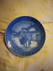 Royal Copenhagen 1980 Bringing Home The Christmas Tree Plate. Gorgeous!!!! — photo 1