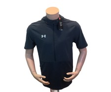 Under Armour Men's EVO Short Sleeve Cage Jacket Gray 1343184 Size Small