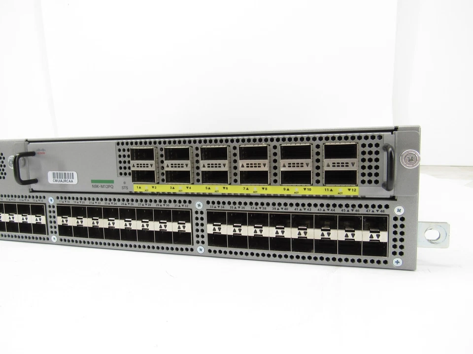 Cisco N9K-C9396PX V03 Module N9K-M12PQ SFP+ QSFP 48p Port & 12p Port 40G - Image 3 of 4