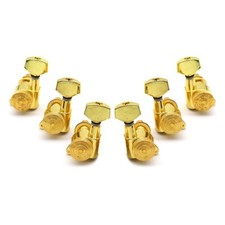 3L3R 6 Strings Electric Guitar Locking Tuning Pegs Gold Tuners Machine Heads