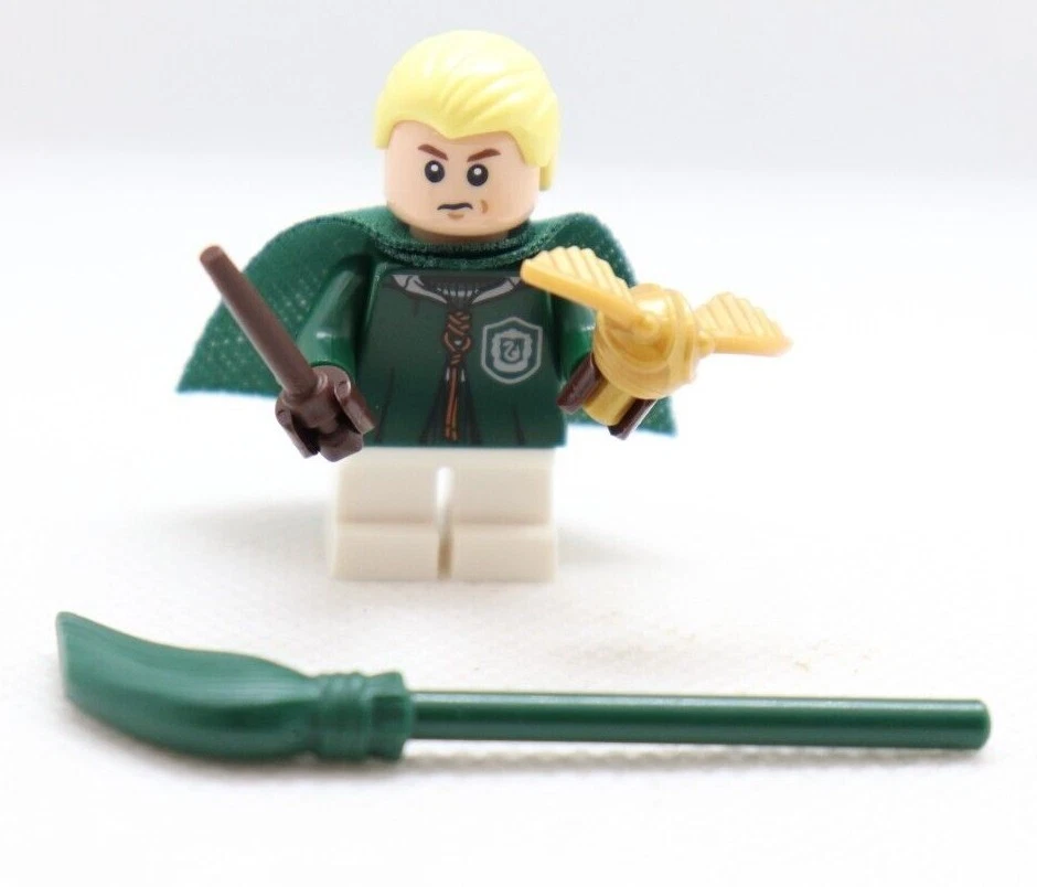 Draco Malfoy Quidditch Uniform Harry Potter 71022 LEGO Minifigure Figure