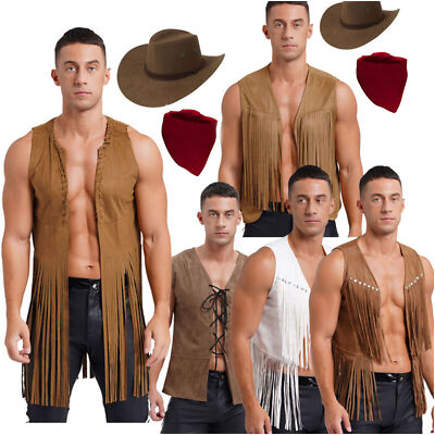 Straw Cowboy Hats For Men Cowboy Carter Western Cowboy Costume Set