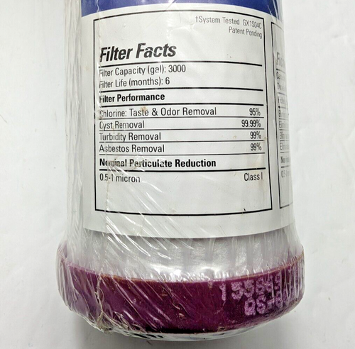Genuine GE FXUTC Drinking Water System Replacement Filter Type C For GX1S01R - Picture 4 of 4