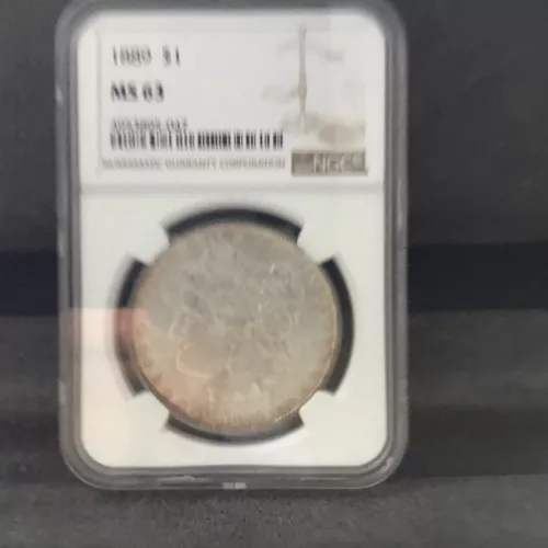 1889 Morgan Dollar $1 MS 63 NGC