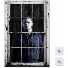 Halloween Horror Curtain, Halloween Decoration, Window Door Cover