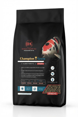 BHK Champion Grower Sink Koifutter 1,2kg / 5kg / 10kg   4,5mm   Made in Germany