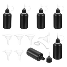 6Pcs Needle Tip Squeeze Bottle, 50ml/1.7oz Glue Tip Applicator Bottles