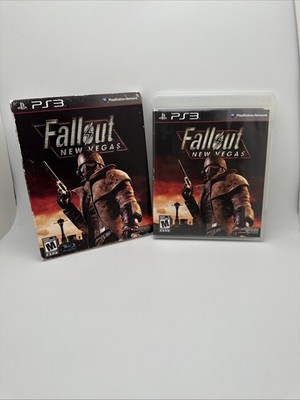 Fallout New Vegas (Sony PlayStation 3 PS3) CIB Complete w/slipcover OOP NOS Rare