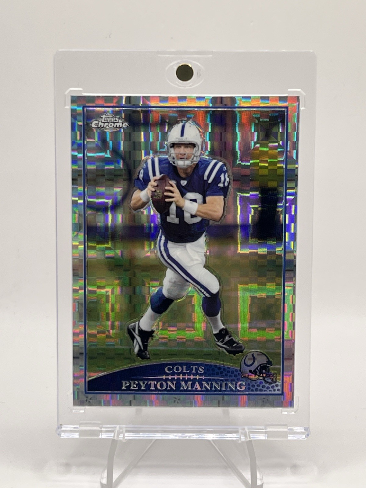 2009 Topps Chrome - Peyton Manning #TC96 X-Fractor