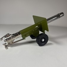 12.6in Stainless Steel Alloy Cannon Model Firecracker Artillery Cannon w/ wheels
