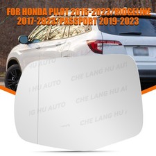 Espejo retrovisor térmico izquierdo vidrio para Honda Pilot 2016-2023 Ridgeline Passport 2019-2023