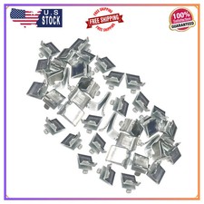 Adjustable Steel Pilaster Shelf Support Clips -40 Pieces