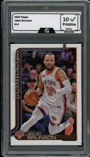 2025-26 Topps Basketball Jalen Brunson #14 NBA Finals MVP Graded 10 Gem 💎