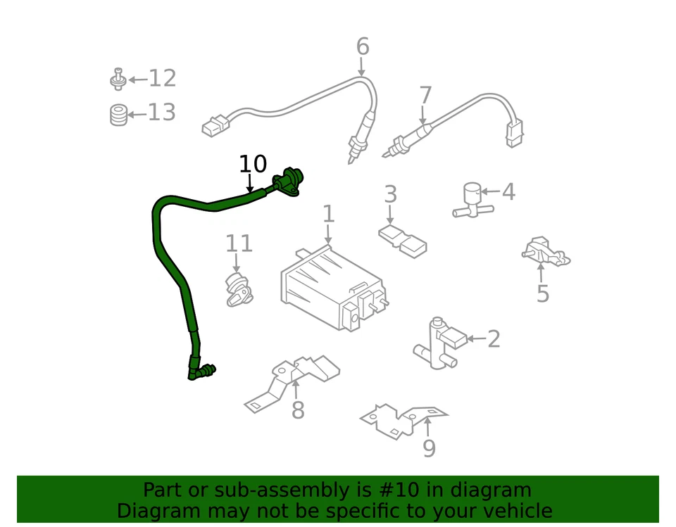 Подлинный амортизатор в сборе для Nissan 22675-EV10B - Изображение 2 из 2