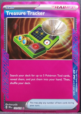 Treasure Track 131/131 Prismatic Evolutions ACE SPEC Pokémon Pokemon Card ENG NM