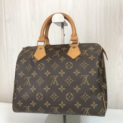 Louis Vuitton SP0994 Speedy 25 Handbag PVC Leather Monogram