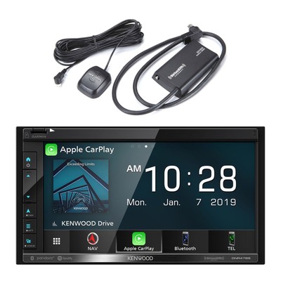 Kenwood DNR476S Multimedia/Nav Receiver w/ SXV300V1 SiriusXM Tuner