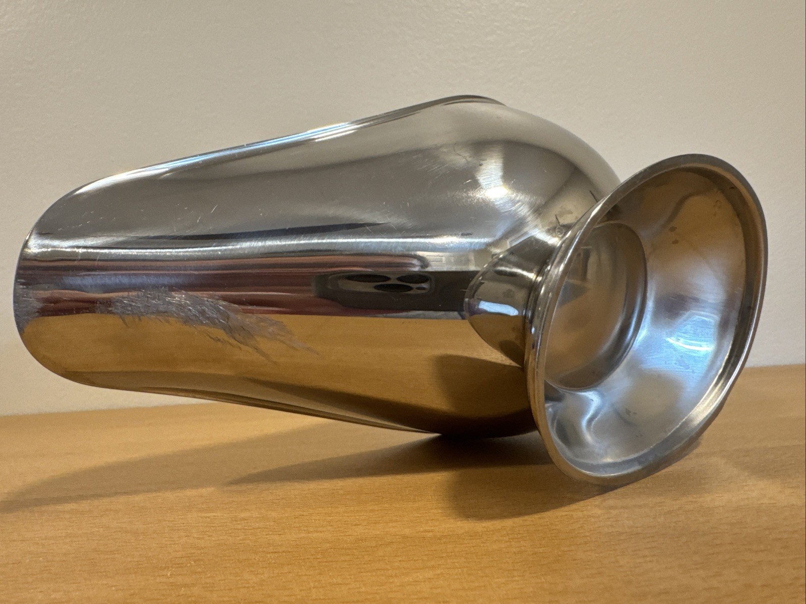 Gravy Boat & Serving Tray Stainless Non-Tarnish Carefree Ever Bright Chrome