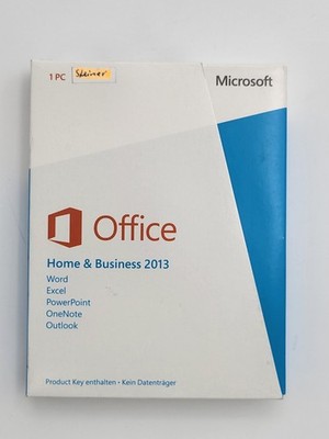 Microsoft Office 2013 Lizenz Home & Business (T5D-01628) Word Excel PowerPoint