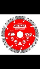 Diablo DMADST0500 5" Diamond Segmented Turbo Cut-Off Discs for Masonry