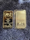 2- 0ne Troy.999 Fine Silver Bars.