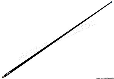 GLOMEX Glomeasy Line UKW-Glasfaserantenne schwarz