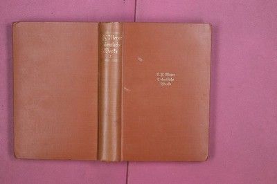 317041 Conrad Ferdinand Meyer SÄMTLICHE WERKE Th. Knaur Nachf. HC