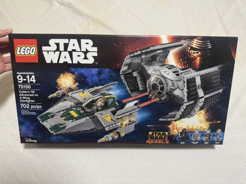 LEGO Star Wars: Vader's Tie Advanced Vs. A-Wing Starfighter (75150) New Sealed