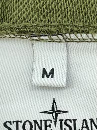 STONE ISLAND/Logo Print Sweatshirt/M/Cotton/Green// thumbnail 4