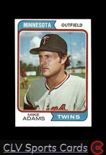 Minnesota Twins Mike Adams #573 Topps Baseball Near Mint or Better Rookie