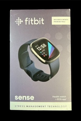 Fitbit Sense Erweiterte Smartwatch mit Tools für Herzgesundheit, Hauttemperatur