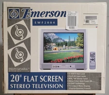 Emerson EWF2004 20” Retro Gaming CRT TV New Old Stock