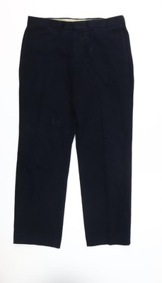 Schwarze Herrenhose UK Größe 34 Marks and Spencer Business Freizeit