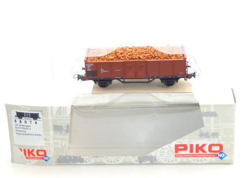 Piko H0 58074 offener Güterwagen der DB mit Rübenladung | Zustand: Gebraucht