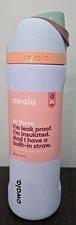 Owala FreeSip Stainless Steel Water Bottle / 24oz / Color: Periwinkle Twinkle