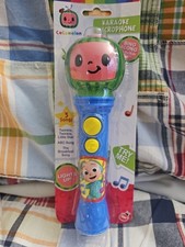 Cocomelon Toy Microphone for Kids - Lightweight Singing Fun with Built-In Music