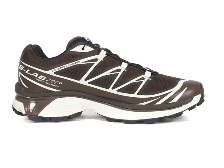 Salomon XT-6 Coffee French Roast Mens Trail Sneakers L47866100 | eBay